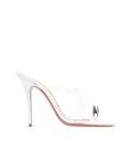White Slip-on Heels 1