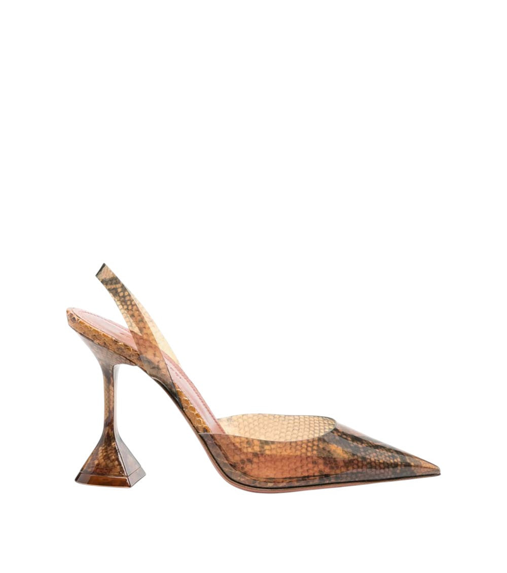 Brown Printed Holli Pumps 2