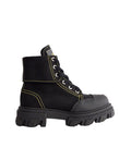 Black Lace-up Boots 1