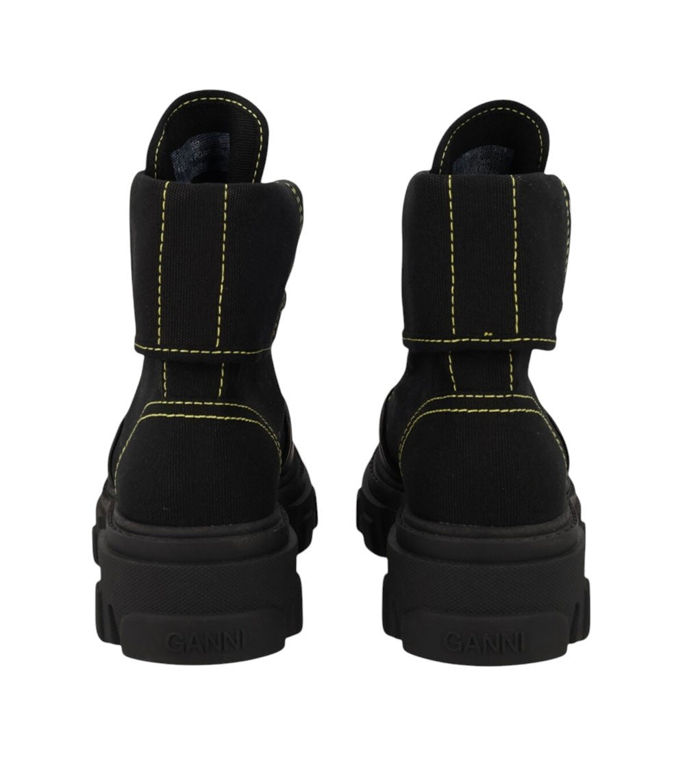 Black Lace-up Boots 5