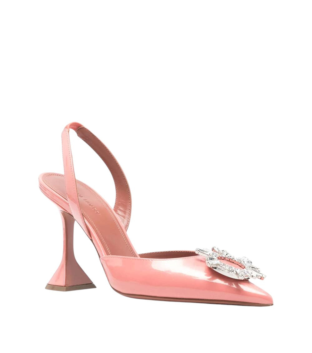 Pink Slingback Pumps 1