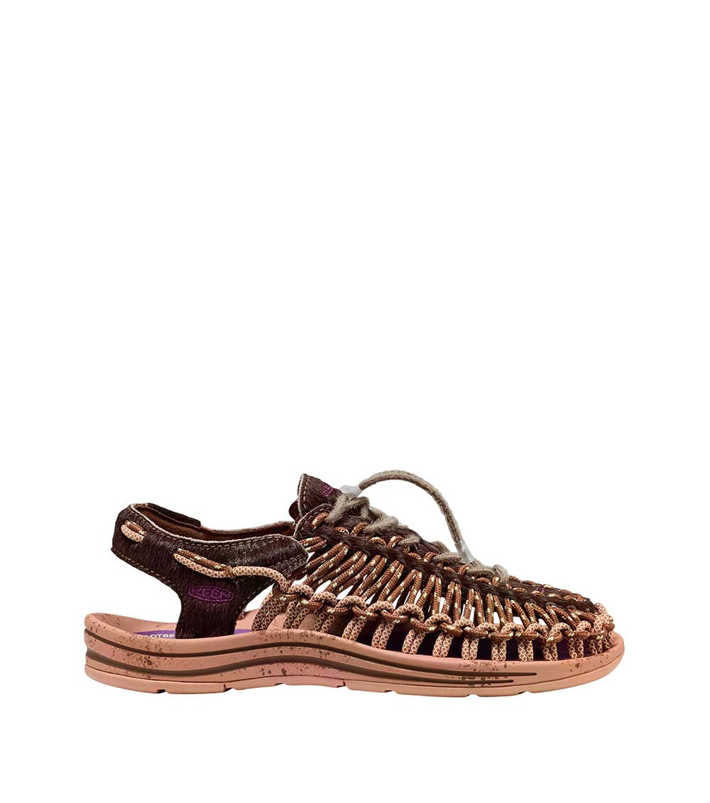 Brown Braided Uneek Sandal 1