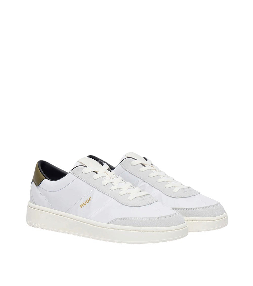White Logo Sneakers 2