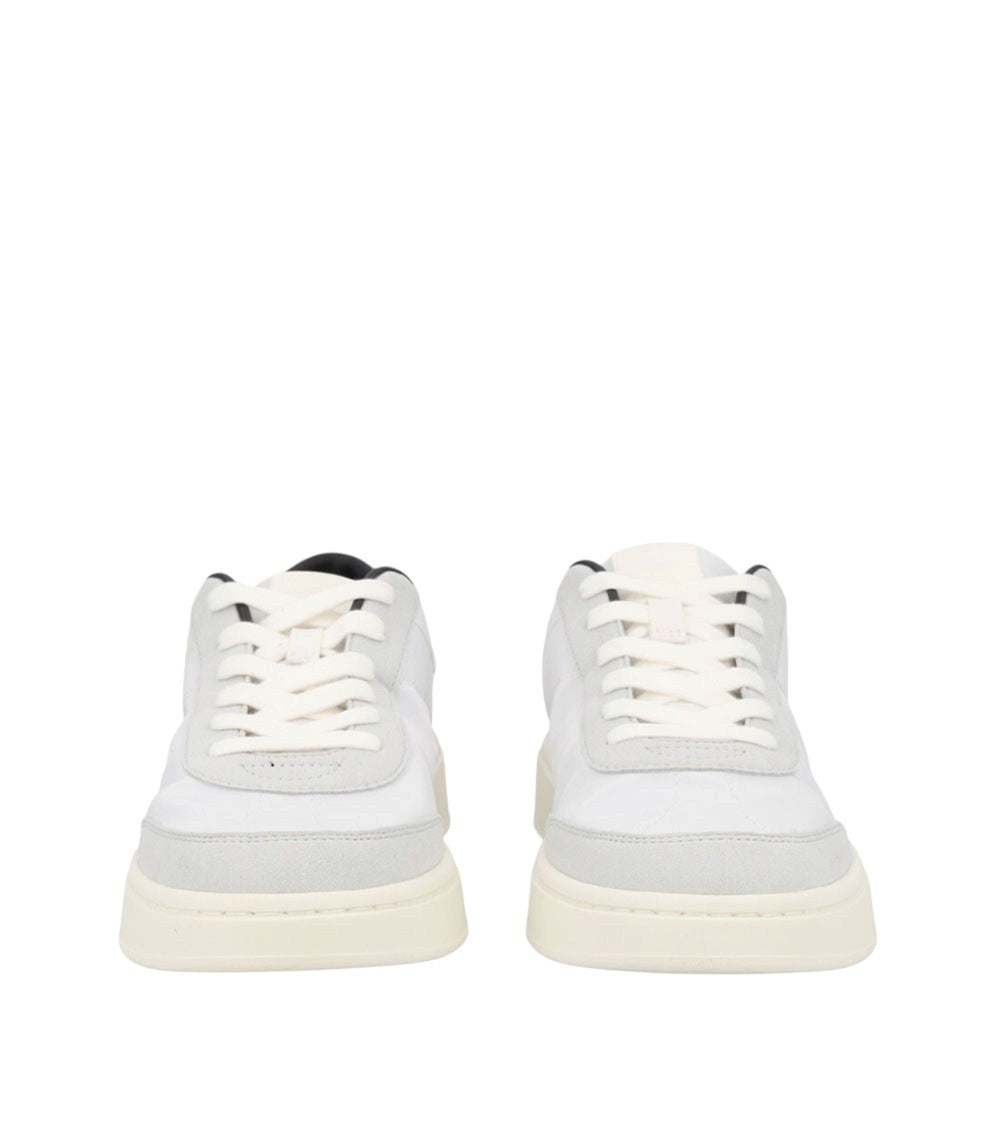 White Logo Sneakers 4