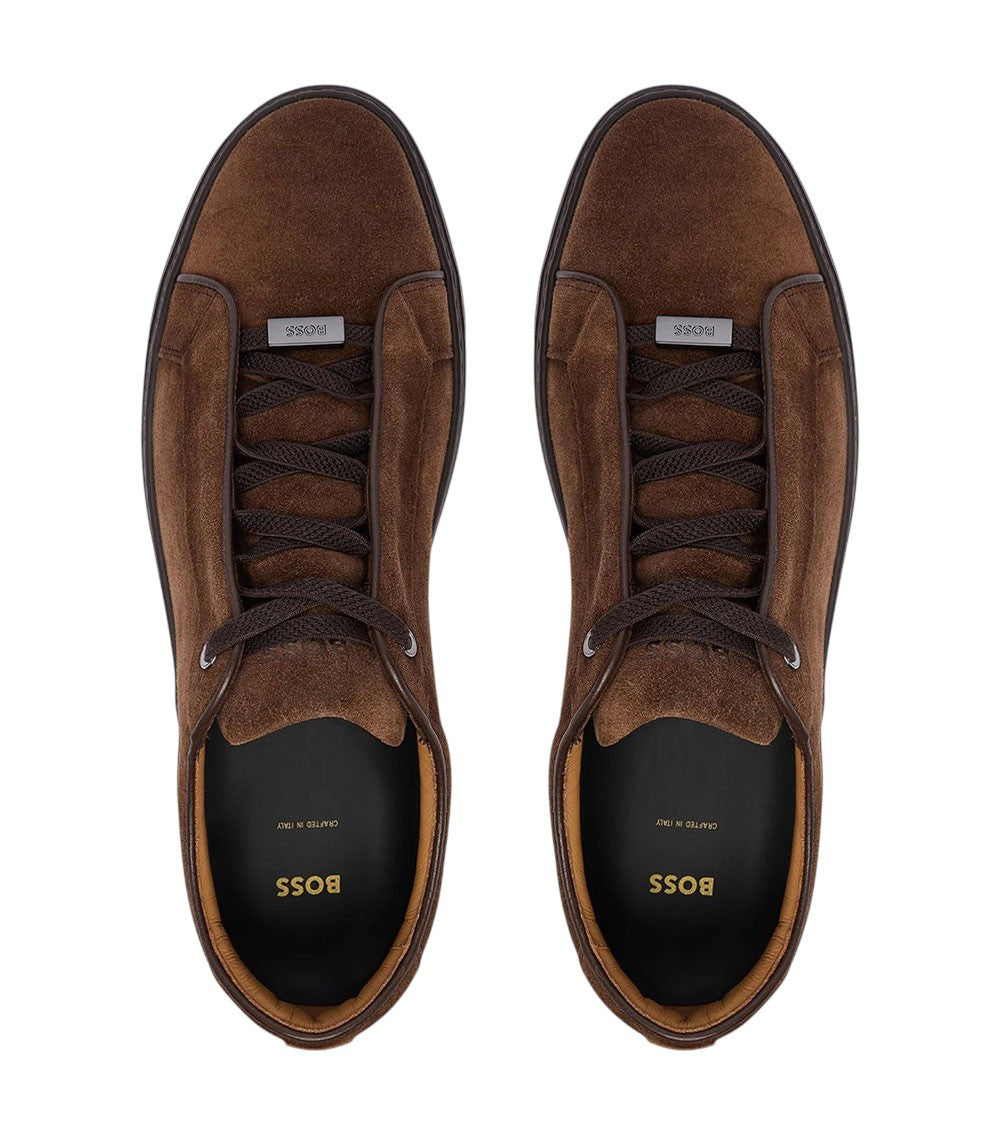 Brown Lace-up Sneakers 3
