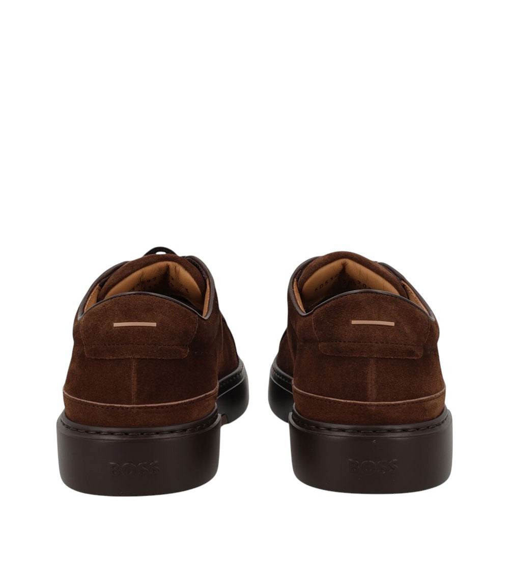 Brown Lace-up Sneakers 5