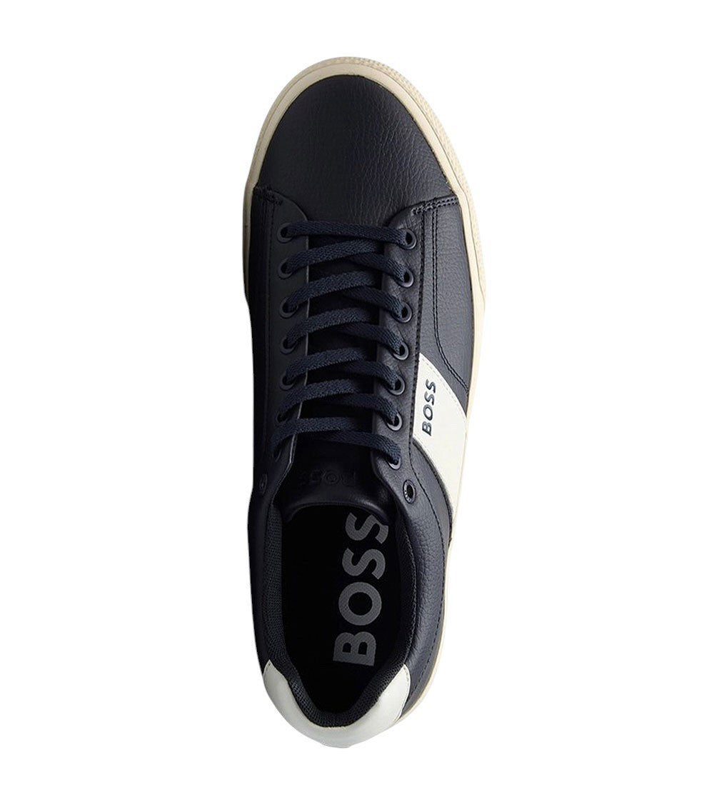 Blue Logo Classic Sneakers 3