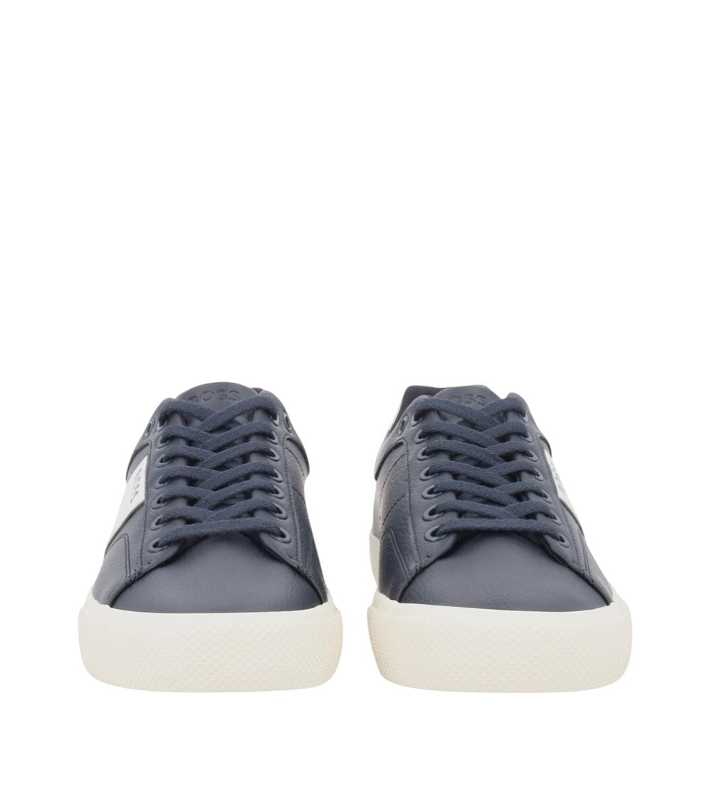 Blue Logo Classic Sneakers 4