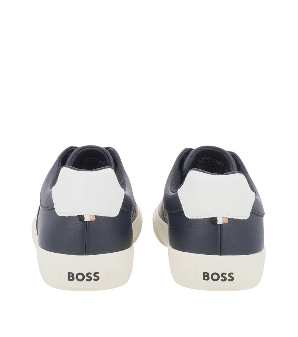 Blue Logo Classic Sneakers 5