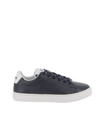 Boys Blue Textured Sneakers 1