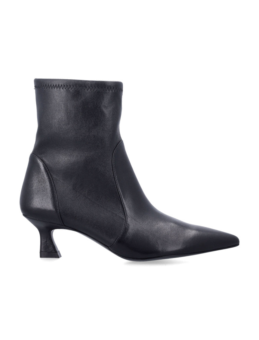 Black Leather Classic Boots 1