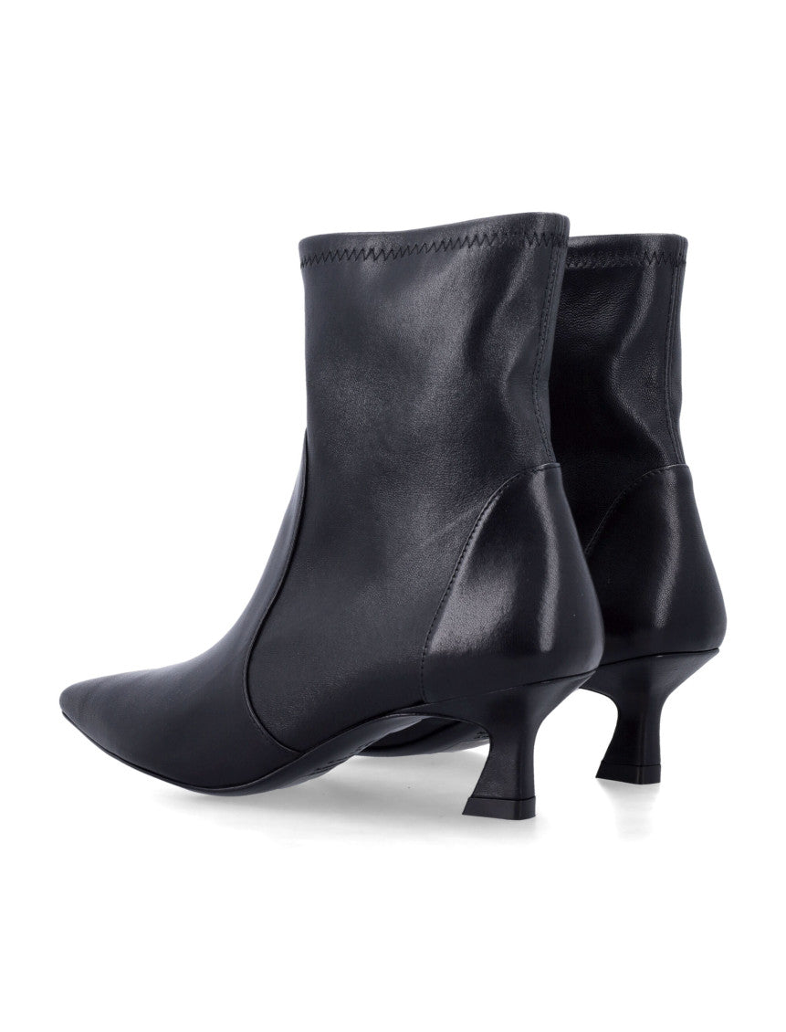 Black Leather Classic Boots 3