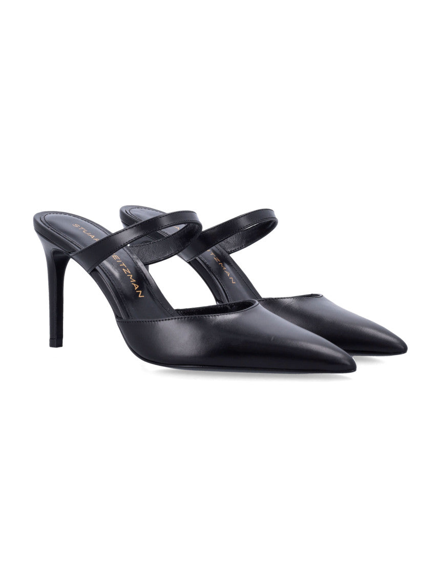 Black Classic Leather Pumps 2