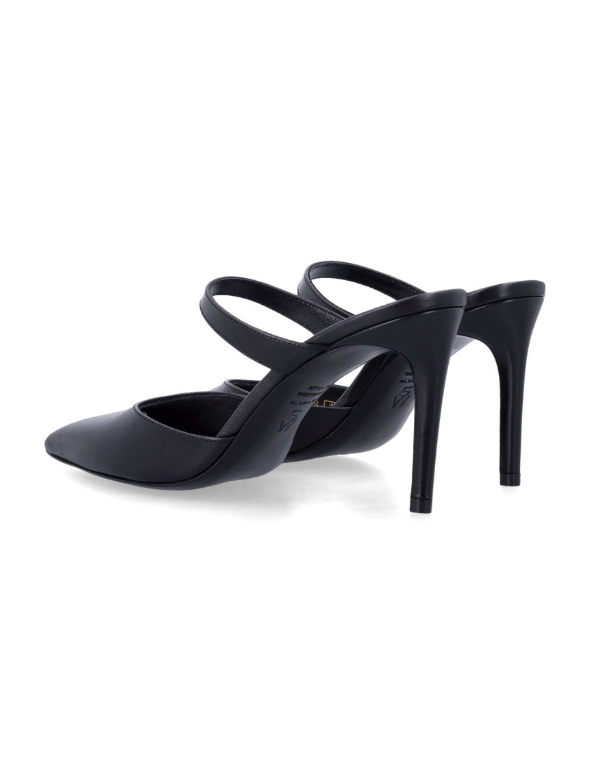 Black Classic Leather Pumps 3