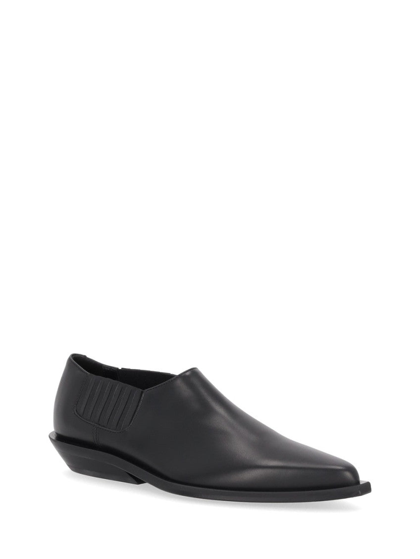 Black Leather Loafers 2