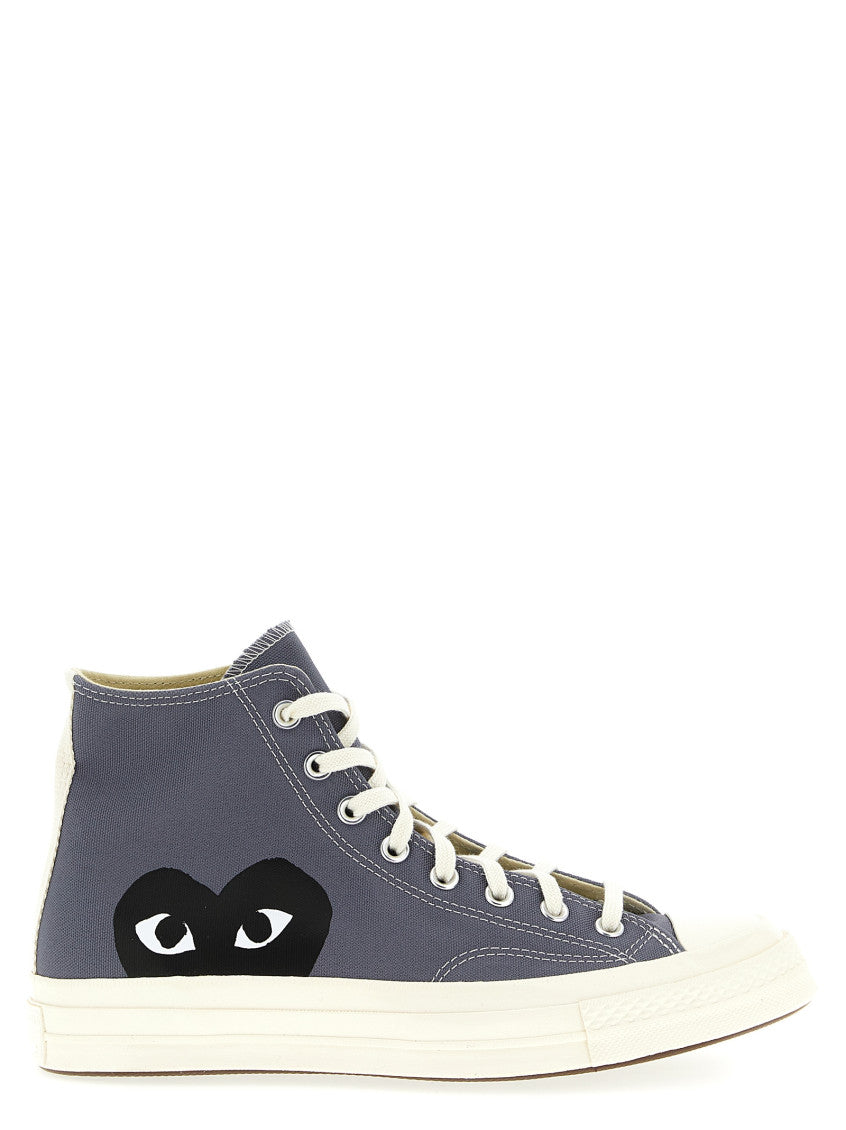 Grey High-top Sneakers 1