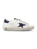 Boys White Leather Sneakers 1