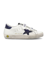 Boys White Leather Sneakers 1