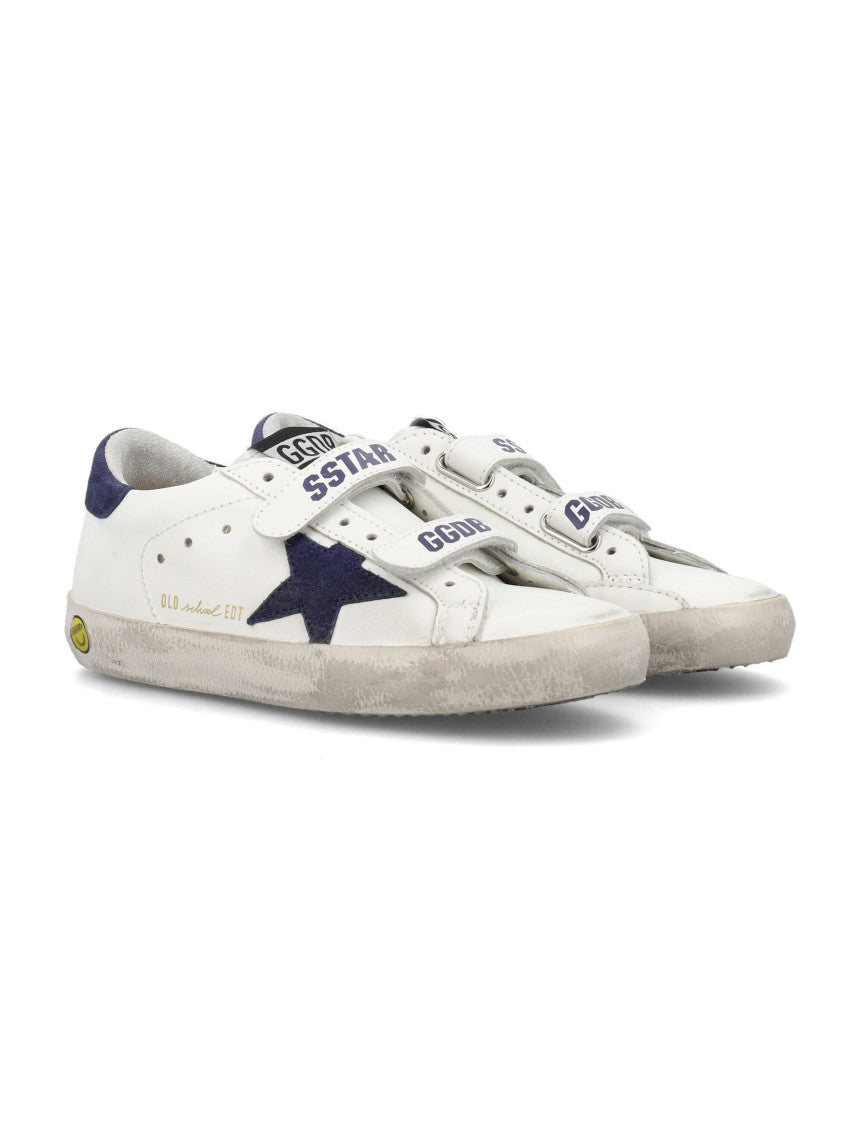 Boys White Leather Sneakers 2