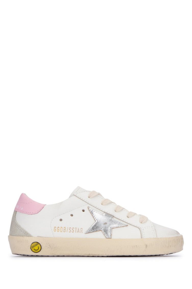 White Lace Up Sneakers 1