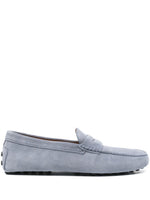 Blue Slip On Loafers 1