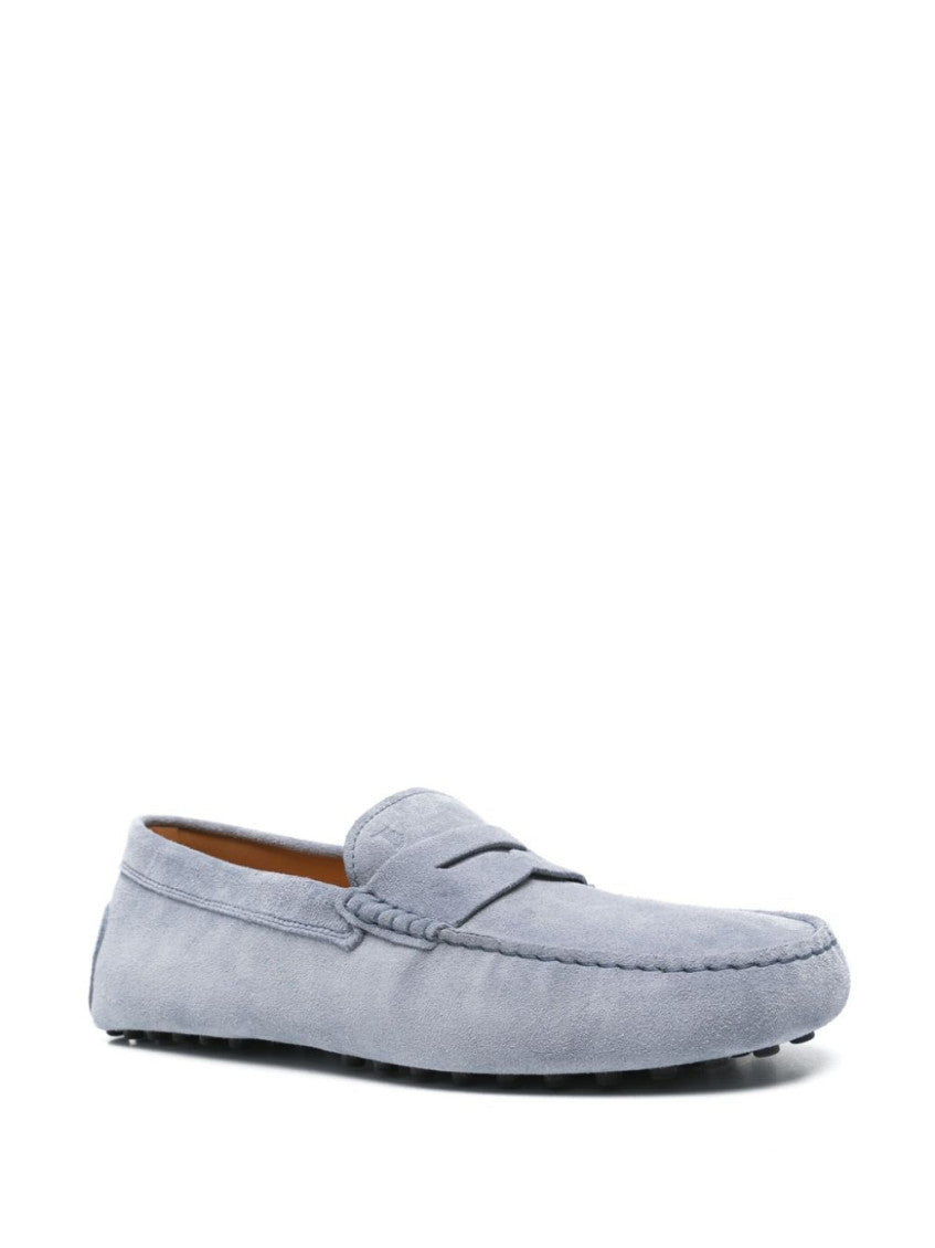 Blue Slip On Loafers 2
