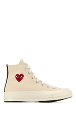 White Canvas Sneakers 1