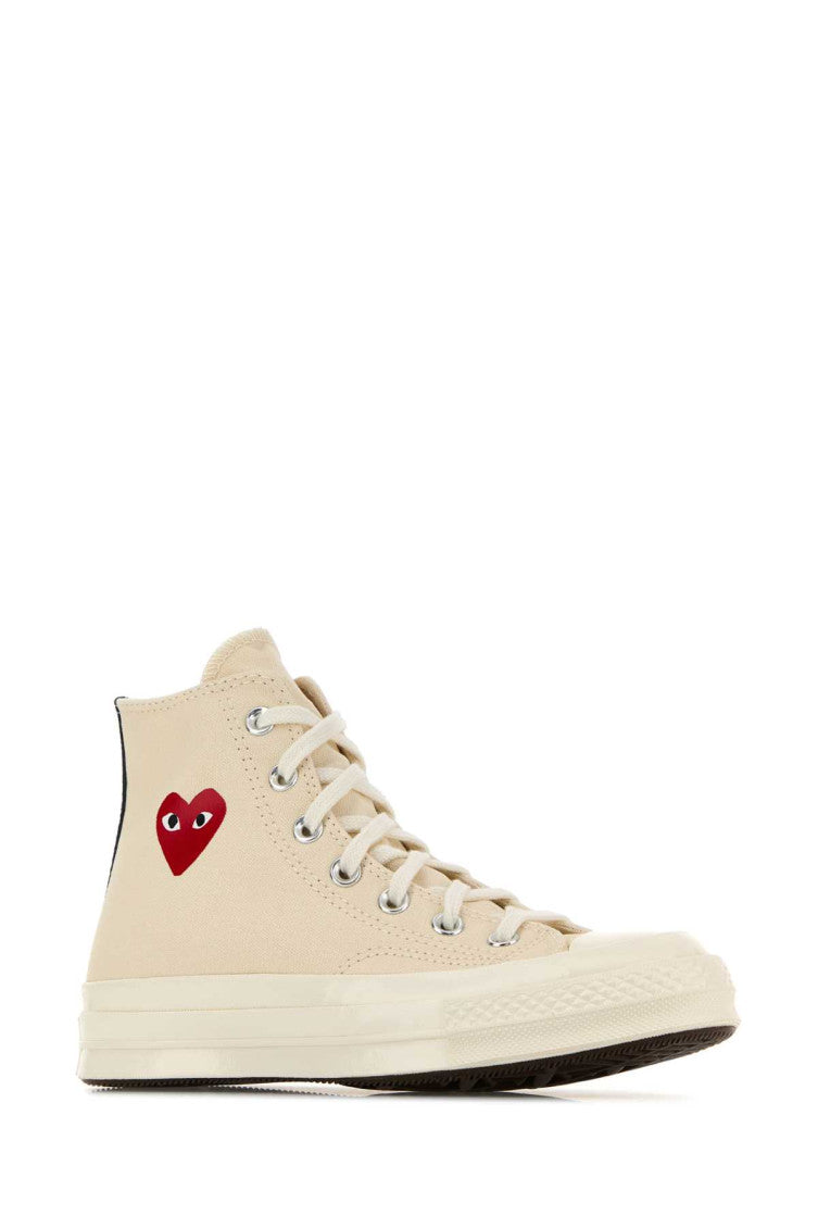 White Canvas Sneakers 2
