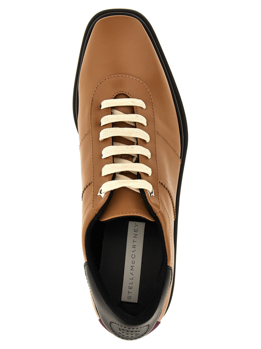 Brown Lace Up Sneakers 4