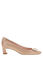 Pink Leather Pumps 1