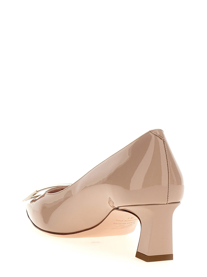 Pink Leather Pumps 3