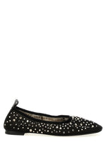 Black Crystal Ballet Flats 1