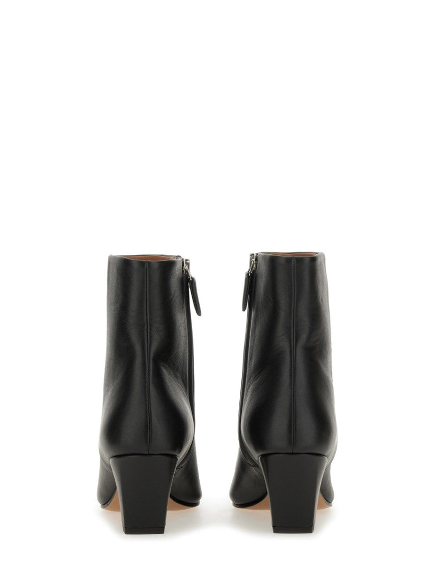 Black Solid Jane Boots 3