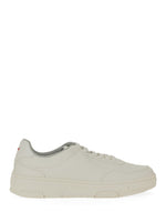 White Lace-up Sneakers 1