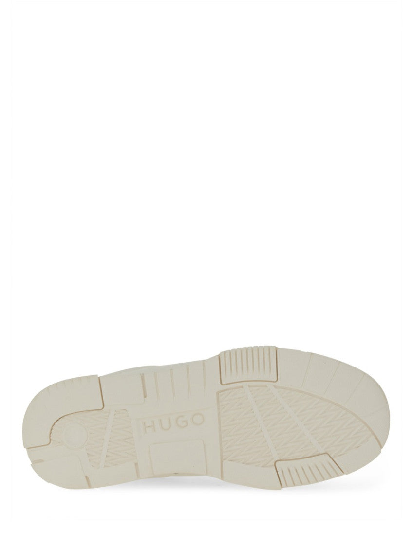 White Lace-up Sneakers 5