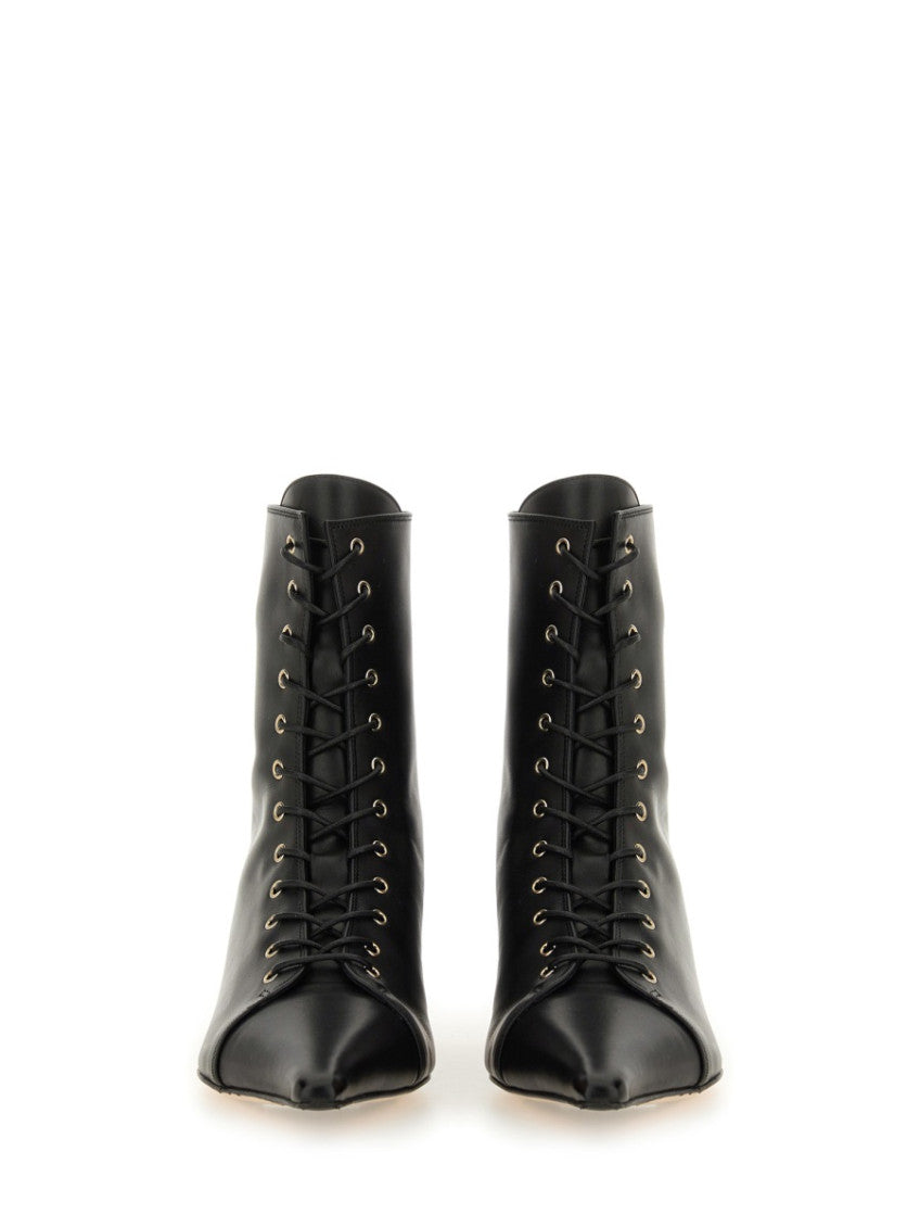 Black Solid Trixi Boots 4