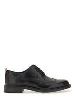 Black Leather Lace Up Shoes 1