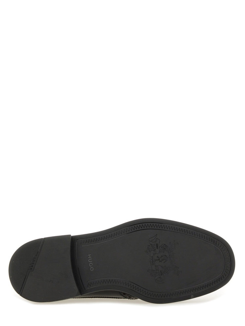 Black Leather Lace Up Shoes 5