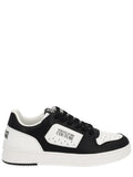 White Color Block Sneakers 1