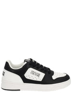 White Color Block Sneakers 1