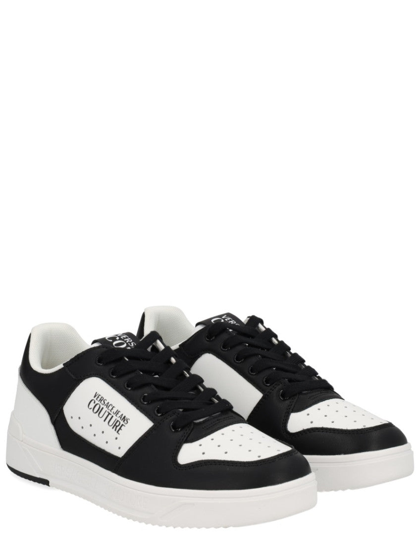 White Color Block Sneakers 2