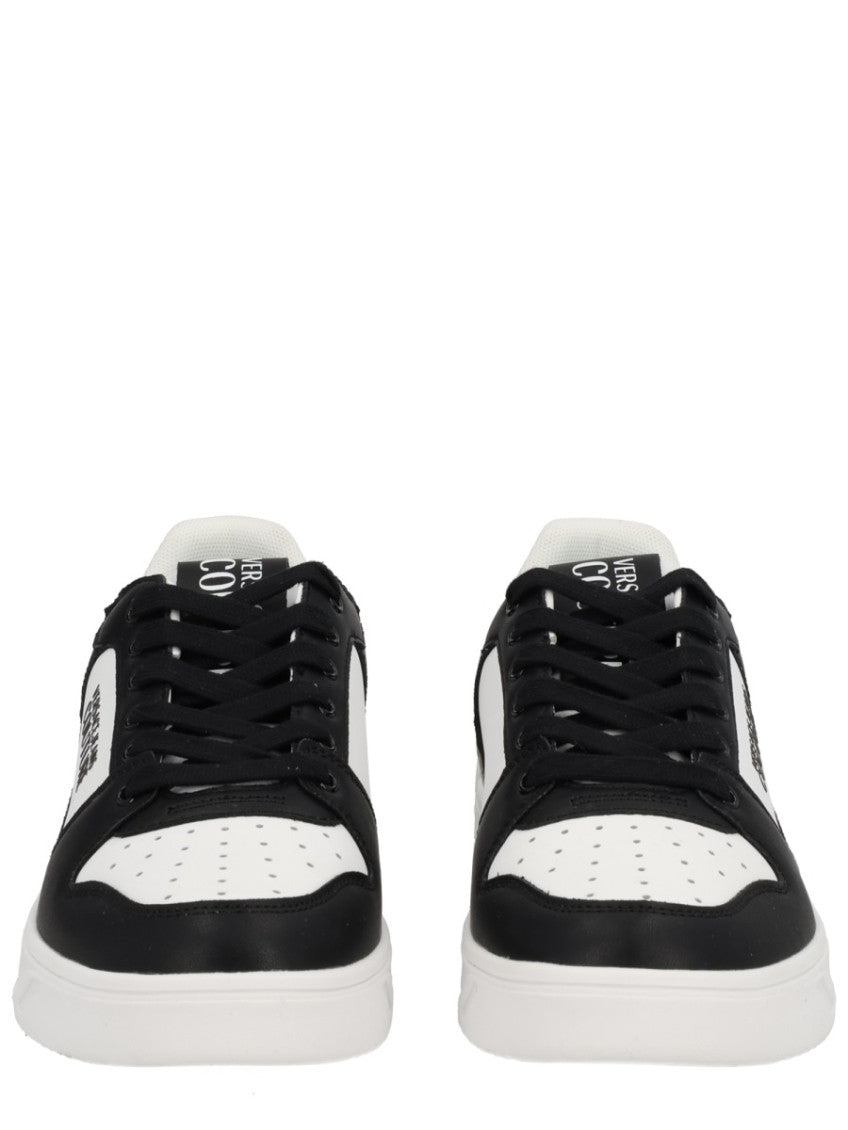 White Color Block Sneakers 3