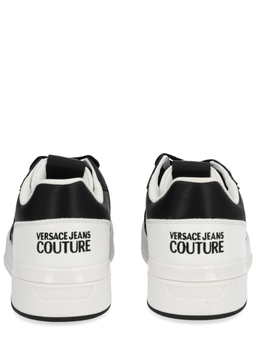 White Color Block Sneakers 4