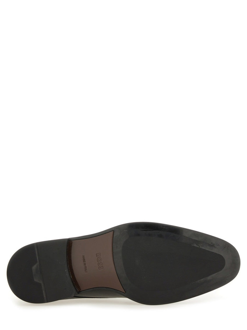 Black Leather Lace Up Shoes 5