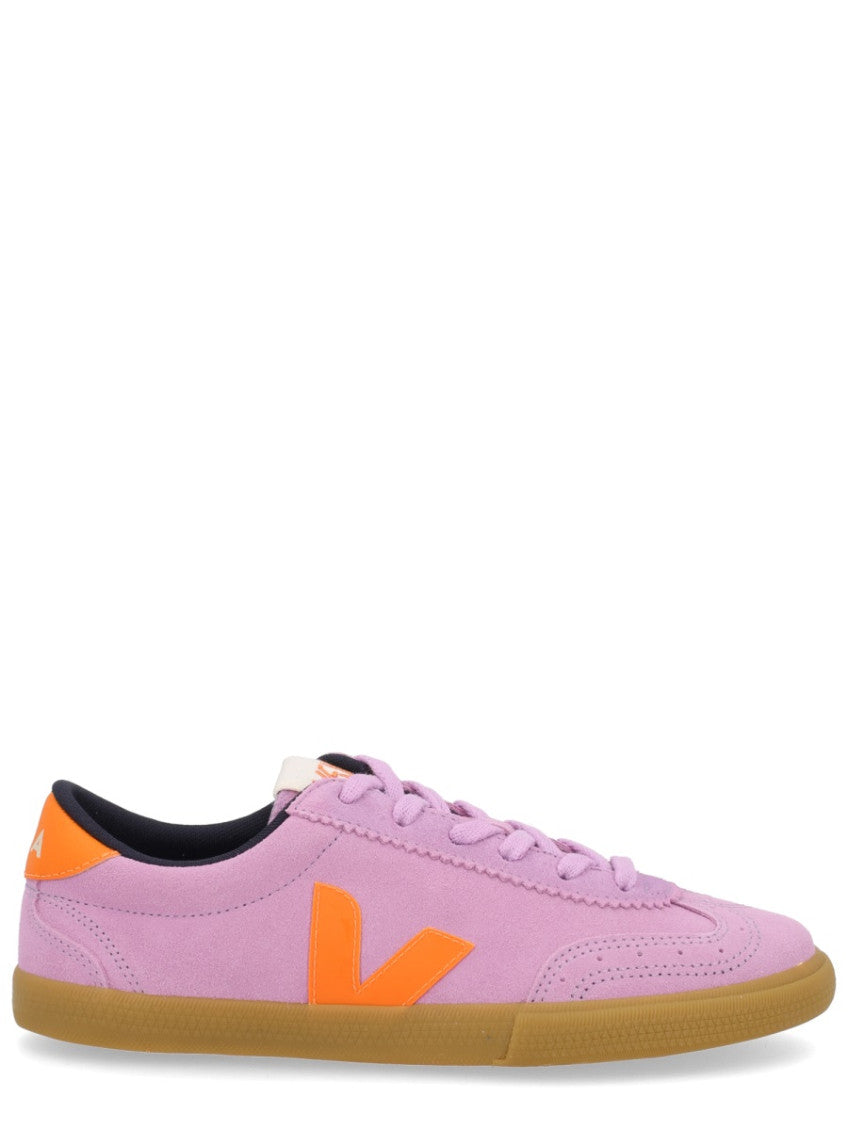 Purple Logo Sneakers 1