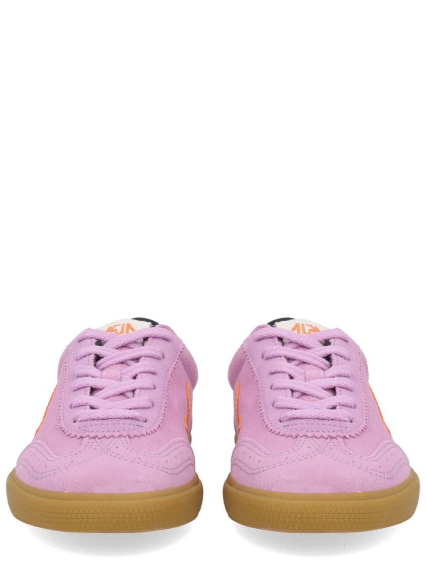 Purple Logo Sneakers 3