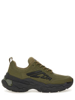 Green Logo Faster Sneakers 1