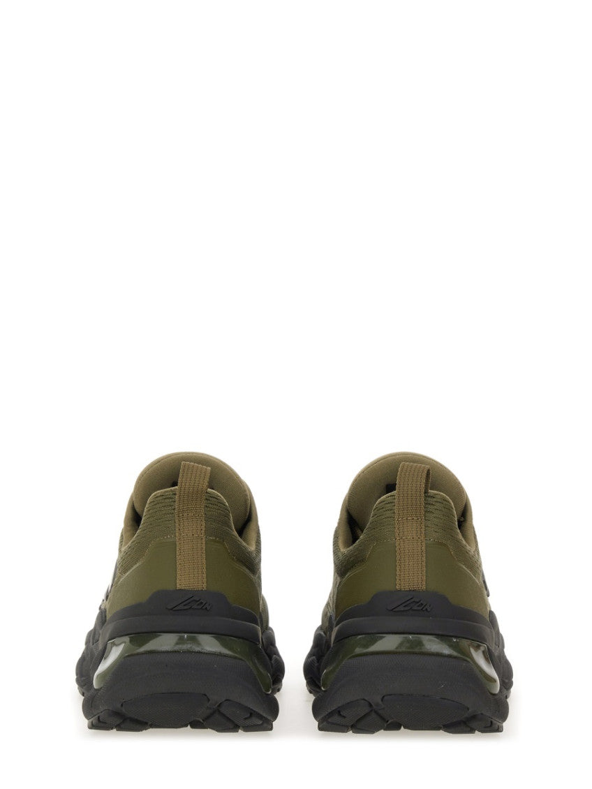 Green Logo Faster Sneakers 3