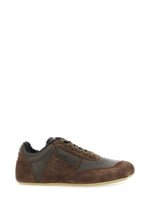 Brown Leather Sneakers 1