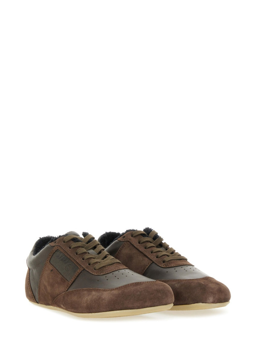 Brown Leather Sneakers 2